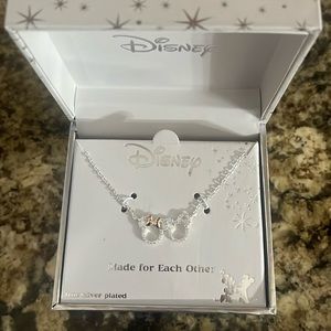 Disney Mickey and Minnie Mouse necklace